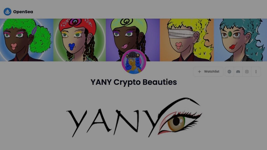 YANY NFT crypto beauties