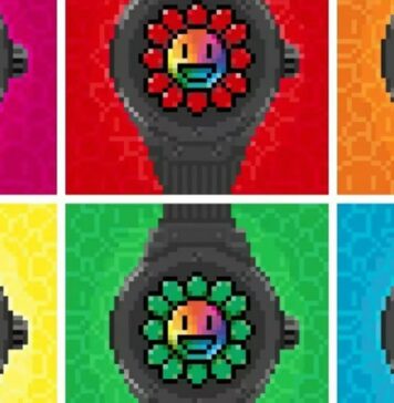 Takashi Murakami to Release Collection of 13 NFTs Linked to Physical Hublot Watches-min (1)